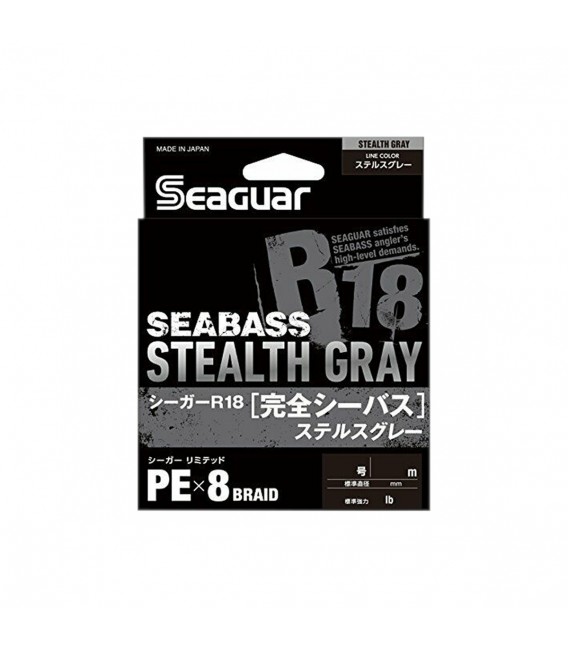 Seaguar R18 Seabass 150m PE8 geflochtene Japan Schnur