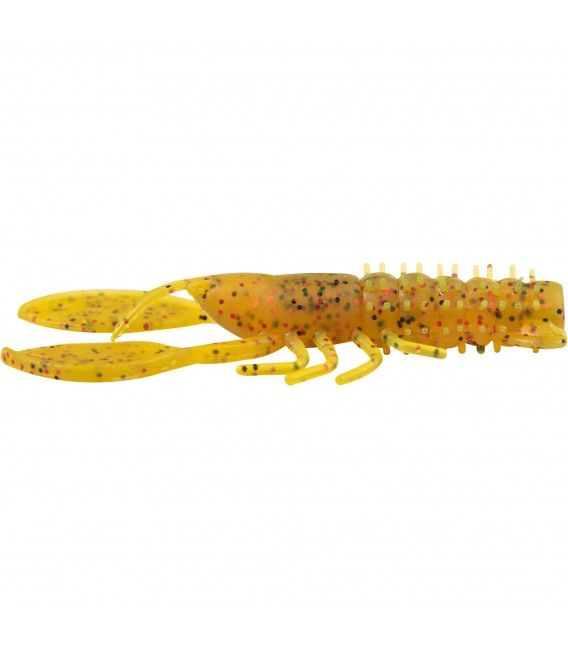 Fox Rage Creature Crayfish 7cm/2.75" Uv Golden Glitter X 8Pcs