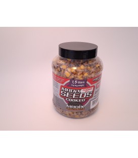 Madix gekochter 5-Saaten Mix 1,5l Partikel Angelfutter 6,95€/ kg