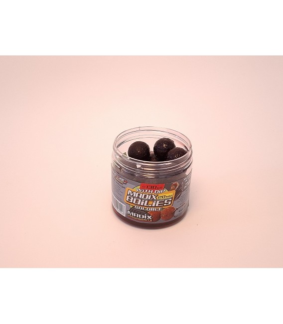 Madix 20mm lösliche Boilies in Dip instant Karpfenangeln 38,07€/Kg