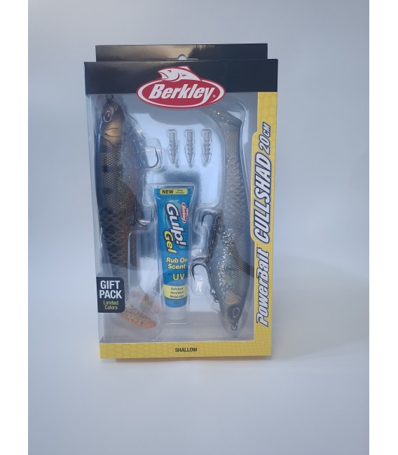 Berkley Geschenkbox limitiert Hechtangeln Raubfischangeln Cullshad 20cm