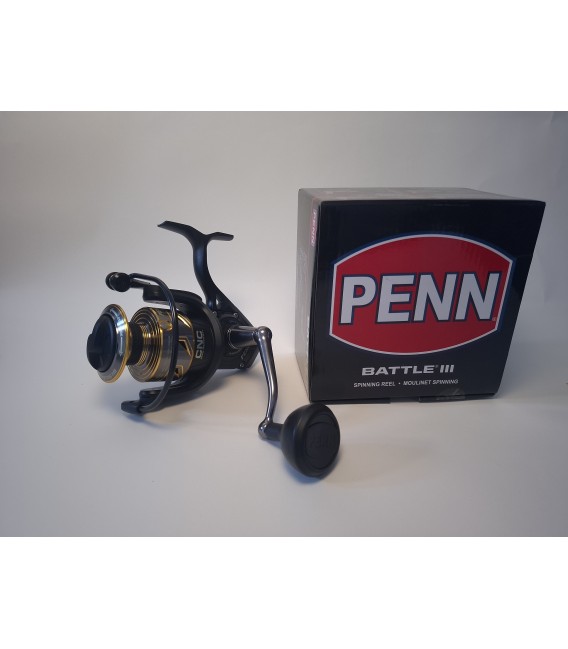 Penn Battle 3 robuste Spinnrolle Salzwasserfest Meeresangeln