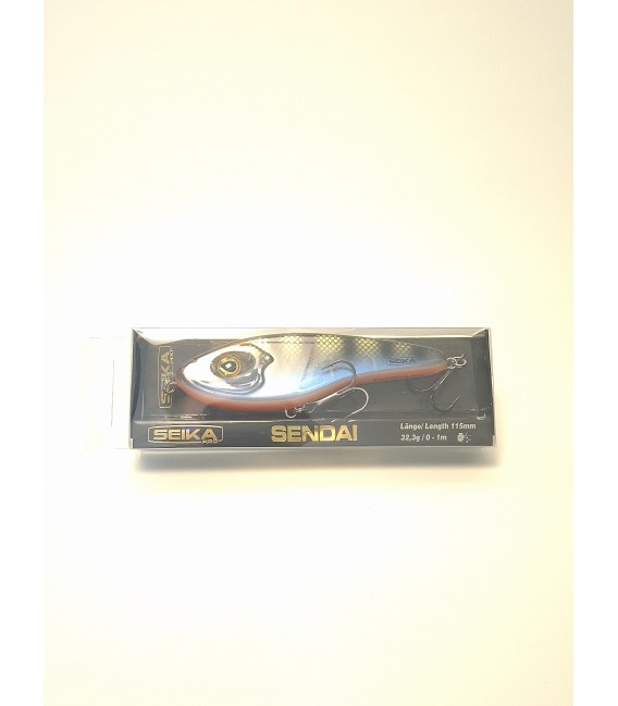 Seika Pro Sendai Jerkbait 115mm 32g Hechtangeln Raubfischangeln