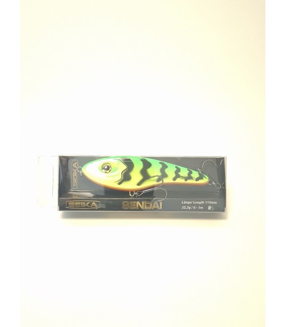 Seika Pro Sendai Jerkbait 115mm 32g Hechtangeln Raubfischangeln