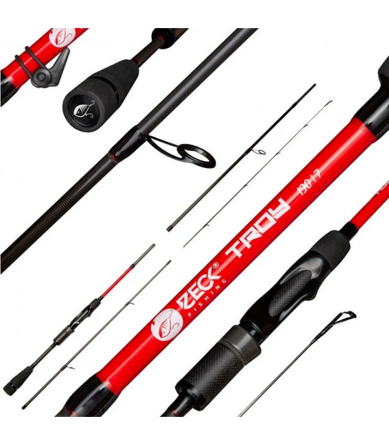 Zeck Troy Reiserute 4-teilig versch. Ausführungen Hecht,Barsch,Zander