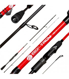 Zeck Troy Reiserute 4-teilig versch. Ausführungen Hecht,Barsch,Zander
