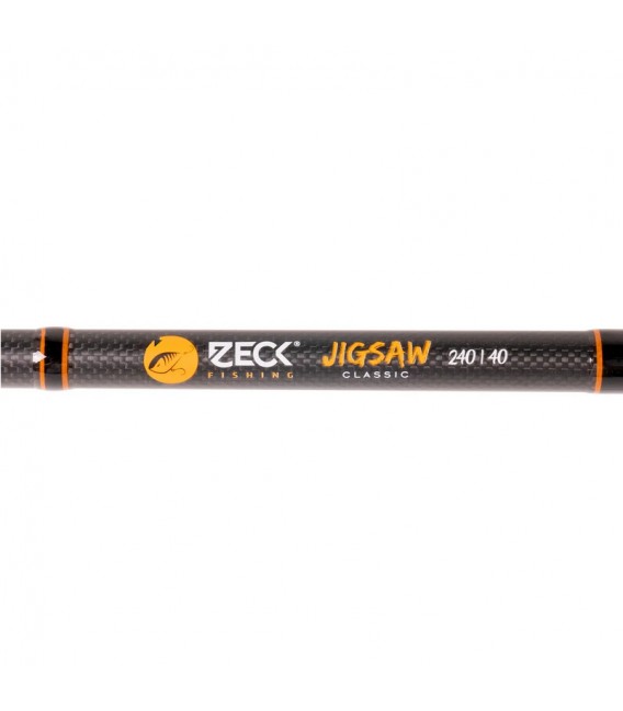 Zeck Jigsaw Classic 2,40m 10-40Gramm Spinnrute Korkgriff Zander,Hecht