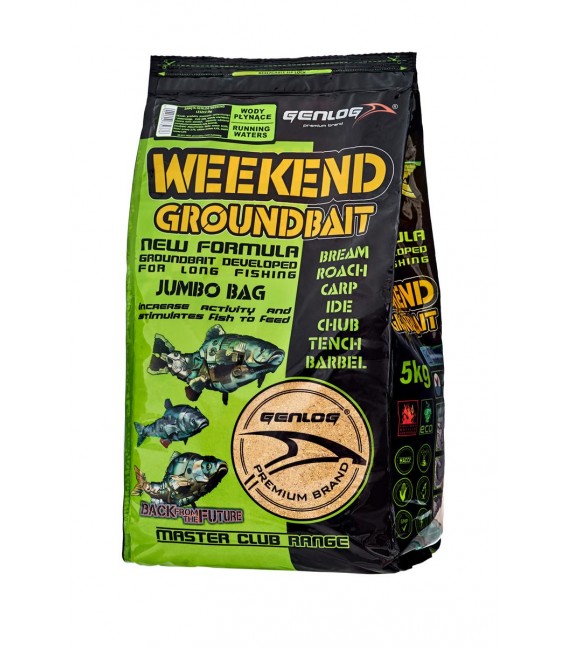 Genlog Weekend Groundbait Angelfertigfutter versch. Sorten 1,99€/KG