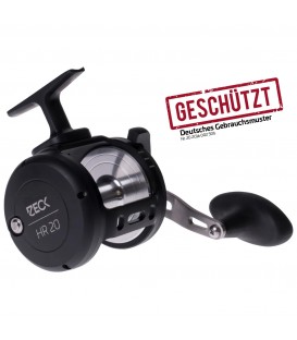 Zeck Hr20 Multirolle Welsangeln Raubfischangeln Kurbelhand links