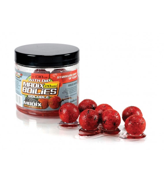 Madix 20mm lösliche Boilies in Dip instant Karpfenangeln 38,07€/Kg