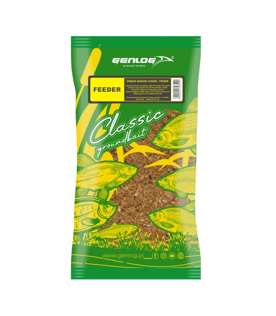 Genlog Classic Friedfischangeln Angelfertigfutter 2,50€/Kg versch. Sorten